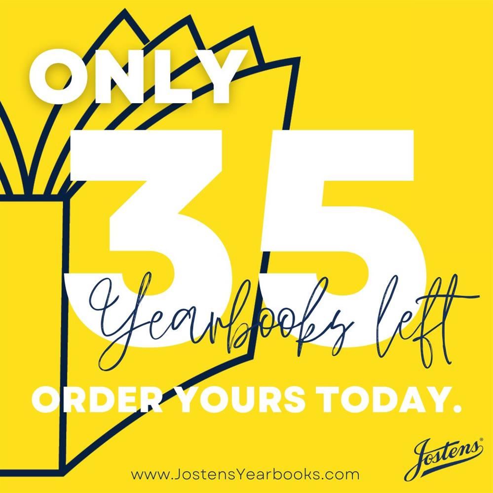  Limited Amount of Yearbooks Left